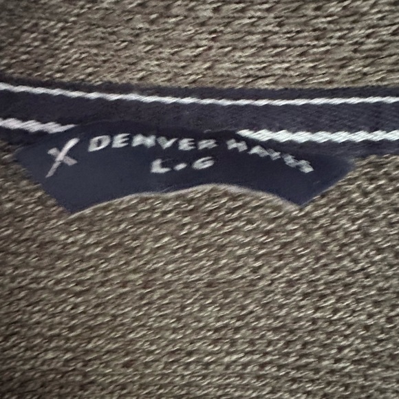 Denver Hayes Brownish green Cardigan Sweater - Picture 3 of 5